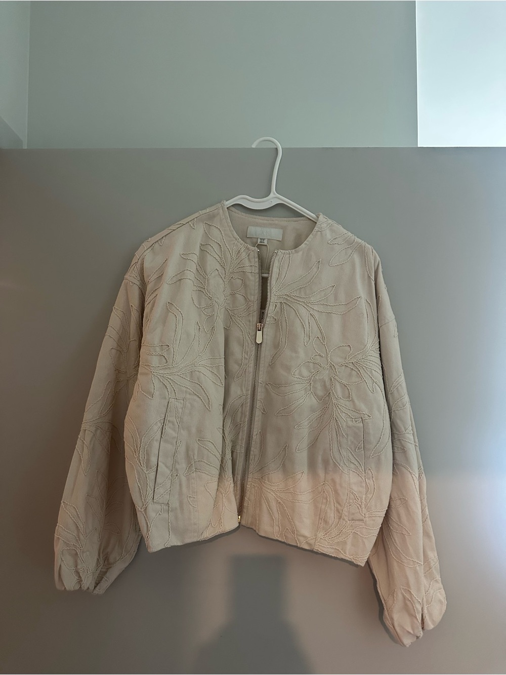 NWT ZARA Embroidered Bomber Jacket - Women